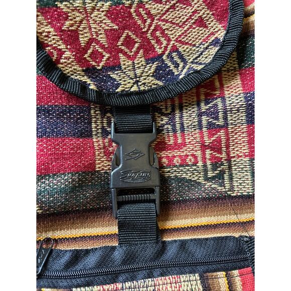 Peruvian Manta Boho Backpack Colorful Tribal Aztec Southwest Llama Hippie Ethno - Picture 7 of 9